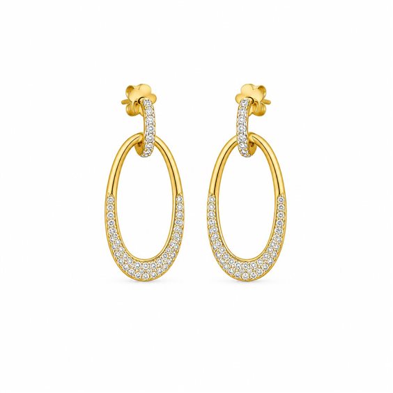 Pendientes Marcello Pane Mujer in Plata ORDV109 - ORDV109